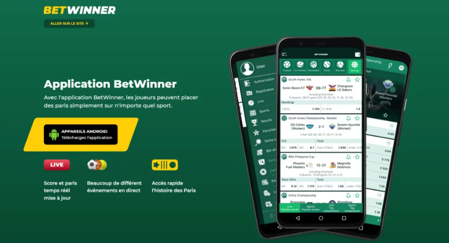 Tout sur Betwinner Bookmaker  Le leader des paris en ligne