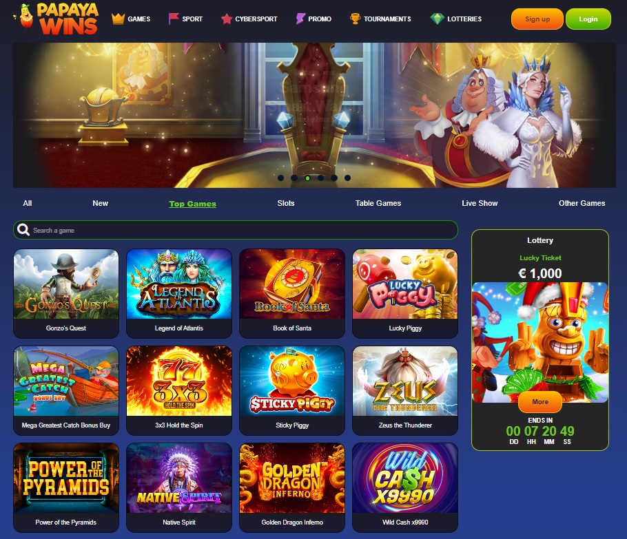 Casino Papaya Wins A Paradise for Online Gamblers Casino Papaya Wins A Paradise for Online Gamblers