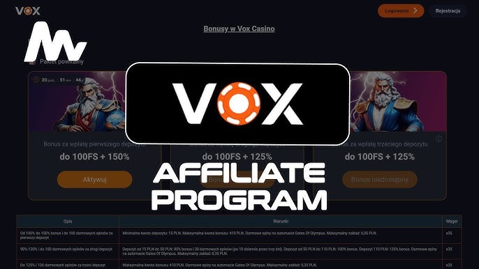 VOX Casino — Przewodnik po rozrywce, bonusach i bezpieczeństwie VOX Casino — Przewodnik po rozrywce, bonusach i bezpieczeństwie